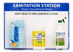 Sanitation Station: Protect Yourself and Others Keep Objects and Surfaces Clean