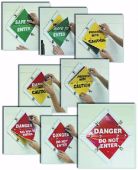 Custom Status Alert Flip-Plac™ Signs