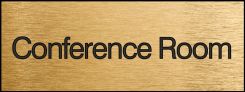 Engraved Accu-Ply™ Facility Sign: Conference Room