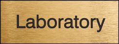 Engraved Accu-Ply™ Facility Signs: Laboratory