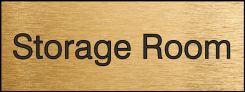 Engraved Accu-Ply™ Sign: Storage Room