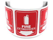 180D Projection™ Sign: Fire Extinguisher