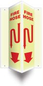 Projection™ Sign: Fire Hose