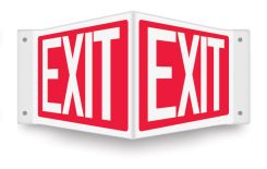 Projection™ Sign: Exit