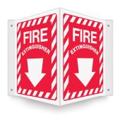 Projection™ Safety Sign: Fire Extinguisher