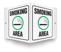 Projection™ Sign: Smoking Area (Symbol)
