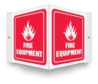 Projection™ Sign: Fire Equipment