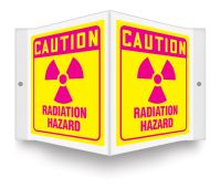 OSHA Caution Projection™ Sign: Radiation Hazard