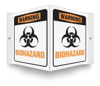 OSHA Warning Safety Sign: Biohazard