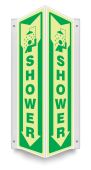 Lumi-Glow™ Projection™ Safety Sign: Shower