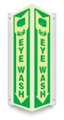 Projection™ Lumi-Glow™ Safety Sign: Eye Wash