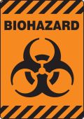 Slip-Gard™ Biohazard Safety Sign: Biohazard Symbol