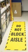 Really Big™ Floor Sign: Do Not Block