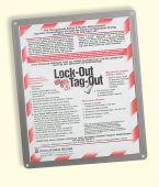 Safety Posters: Lockout Tagout Procedures