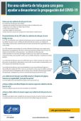 USE OF CLOTH FACE COVERINGS, SPANISH