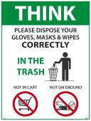 THINK PROPER DISPOSAL POSTER 