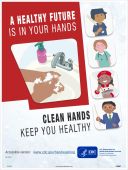 A HEALTHY FUTURE IS IN YOUR HANDS POSTER