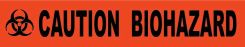 CAUTION BIOHAZARD PRINTED BARRICADE TAPE