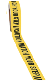 Skid-Gard™ Color Floor Tapes: Caution - Watch Your Step