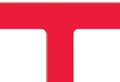 Tough-Mark™ Heavy-Duty Floor Marking Shapes: T-Corner