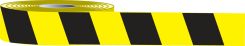 Floor Stripe™ High Performance Marking Tapes: Black & Yellow Stripes