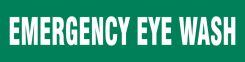 Floor Stripe™ High Performance Message Floor Strips: Emergency Eye Wash