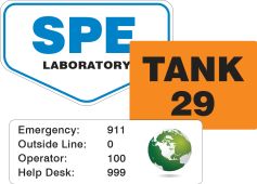 Self-Adhesive Poly-Protect Premium Labels: Rectangle