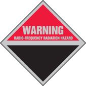 Warning Safety Sign: Radio-Frequency Radiation Hazard