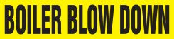 ASME (ANSI) Pipe Marker: Boiler Blow Down