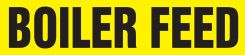 ASME (ANSI) Pipe Marker: Boiler Feed