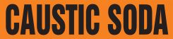 ASME (ANSI) Pipe Marker: Caustic Soda