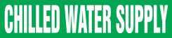 ASME (ANSI) Pipe Marker: Chilled Water Supply