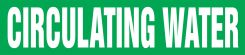 ASME (ANSI) Pipe Marker: Circulating Water