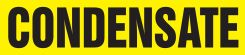 ASME (ANSI) Pipe Marker: Condensate