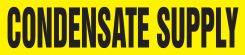 ASME (ANSI) Pipe Marker: Condensate Supply