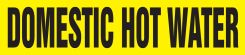 ASME (ANSI) Pipe Marker: Domestic Hot Water