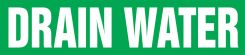 ASME (ANSI) Pipe Marker: Drain Water