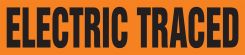ASME (ANSI) Pipe Marker: Electric Traced