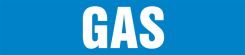ASME (ANSI) Pipe Marker: Gas