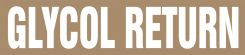 ASME (ANSI) Pipe Marker: Glycol Return