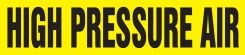 ASME (ANSI) Pipe Marker: High Pressure Air