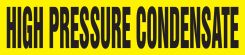 ASME (ANSI) Pipe Marker: High Pressure Condensate