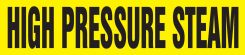 ASME (ANSI) Pipe Marker: High Pressure Steam