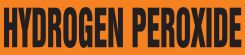 ASME (ANSI) Pipe Marker: Hydrogen Peroxide