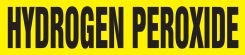 ASME (ANSI) Pipe Marker: Hydrogen Peroxide