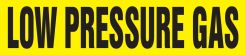 ASME (ANSI) Pipe Marker: Low Pressure Gas