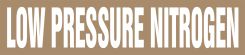 ASME (ANSI) Pipe Marker: Low Pressure Nitrogen