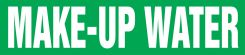 ASME (ANSI) Pipe Marker: Make-Up Water
