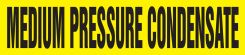 ASME (ANSI) Pipe Marker: Medium Pressure Condensate