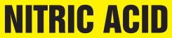ASME (ANSI) Pipe Marker: Nitric Acid